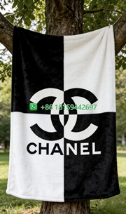 Chanel Throw Blankets